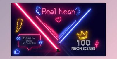 Real Neon (Videohive 37139796) - AE Project