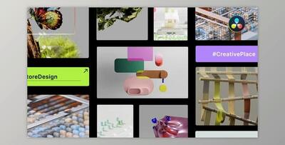 Search Bar Logo Reveal for Davinci Resolve (Videohive 55517335)