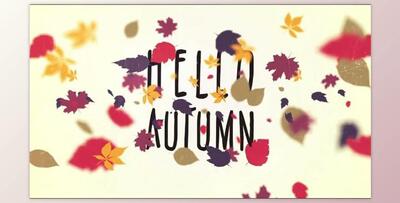 Hello, Autumn Slideshow (Motionarray 790174)