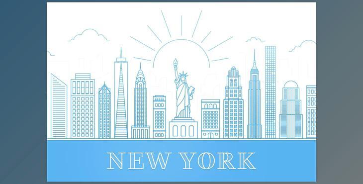 New York City – Skyline CreativeMarket-3496135