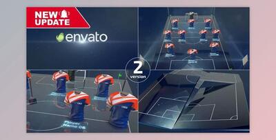 Soccer Team Lineups (Videohive 25323693) - AE Project