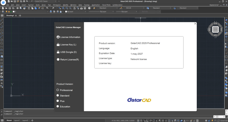 Gstarsoft GstarCAD Pro 2025 SP3