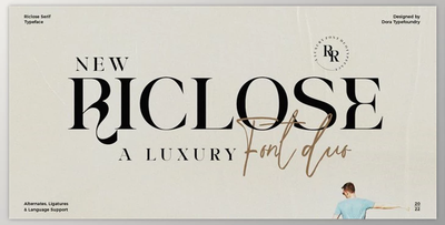 Riclose Serif Font Family - MyFonts