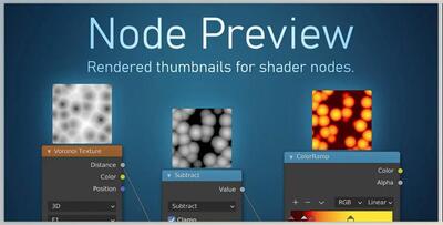 Blender – Node Preview v1.20