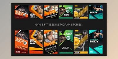 Gym & Fitness Promo B79 (Videohive 32634719) - AE Project