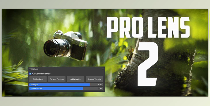 Pro Lens v2.1 for Blender