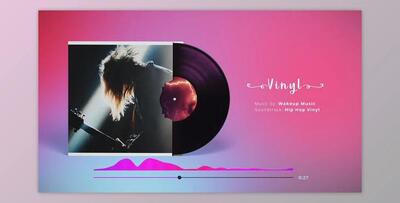 Vinyl Disc Music Visualizer (Videohive 23292200) - AE Project