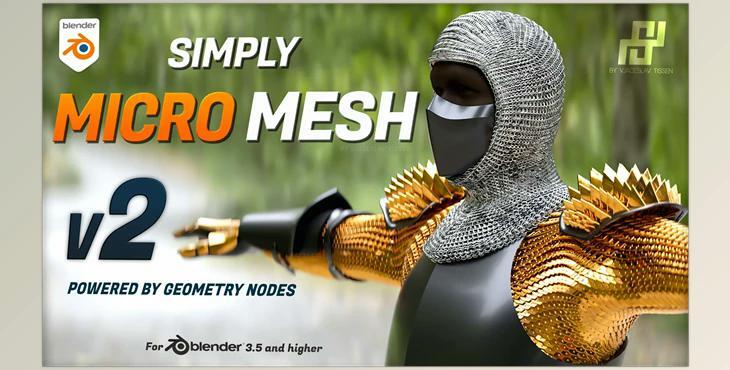 Blender Market - Simply Micro Mesh 2.4