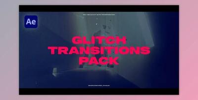 Glitch Transitions (Videohive 50795168) - AE Project