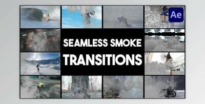 Seamless Smoke Transitions for After Effects (Videohive 39671974) - AE Project
