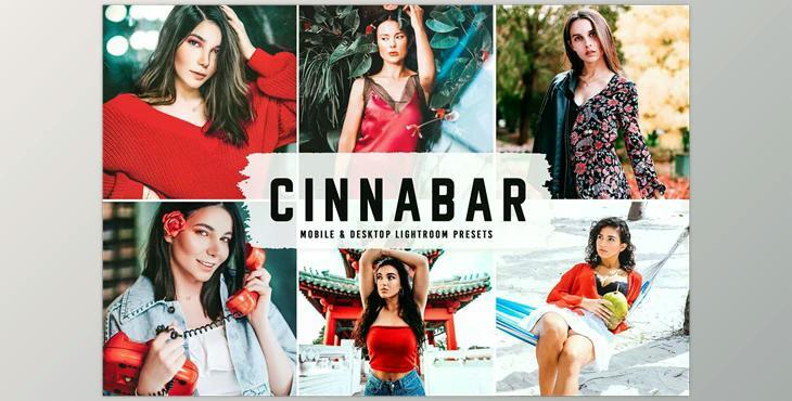 Cinnabar Pro Lightroom Presets CreativeMarket - 6622420