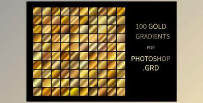 Gold Gradients for Photoshop .GRD CreativeMarket-5915141 (JPG, GRD)