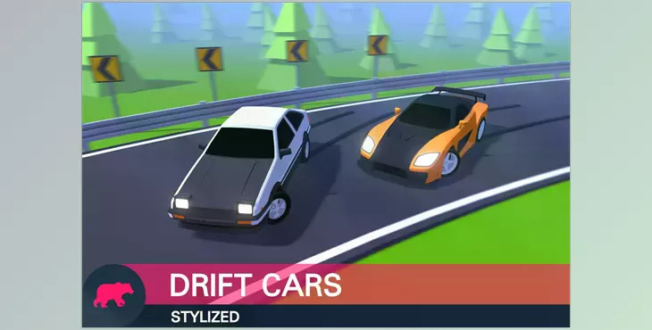 Unity Asset - STYLIZED: Complete Drift Cars v1.1.0