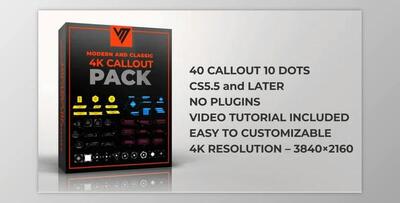 Callout Pack / 4K (Videohive 34059539) - AE Project