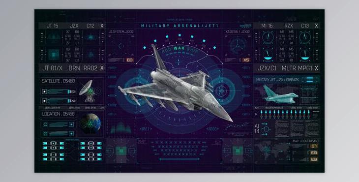 HUD PRO Medical Jet (Videohive 50169043) - AE Project