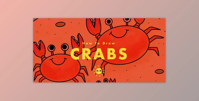 Learn to Draw Sea Animals on Procreate: How to Draw Crabs