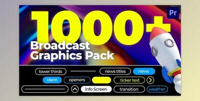 Broadcast News Ultra Pack Premiere Pro (Videohive 32071172) - PR Project