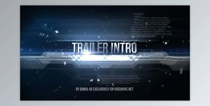 Trailer Intro (Videohive 12497396) - AE Project