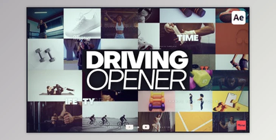 Driving Opener (Videohive 49676997) - AE Project