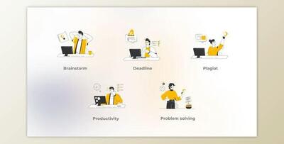 Problem Solving – Simple Concept (Videohive 45848433) - AE Project