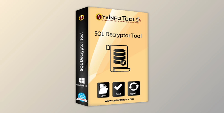 SysInfoTools SQL Decryptor v19.0 + Keygen