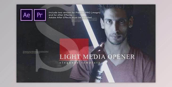 Light Media Opener - Slideshow (Videohive 30449150) - PR Project