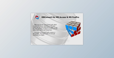 DMSoft DBConvert for Access and FoxPro v3.4.9 + License Key