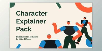 Explainer 2D Character Animation Pack 35544084 Videohive