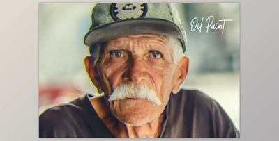 Oil paint photo effect UZERGHG