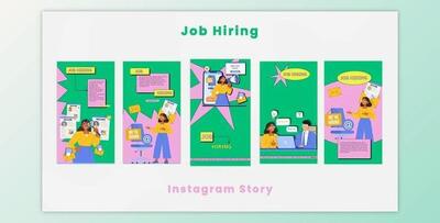 Job Hiring Instagram Story (Videohive 44334768) - AE Project