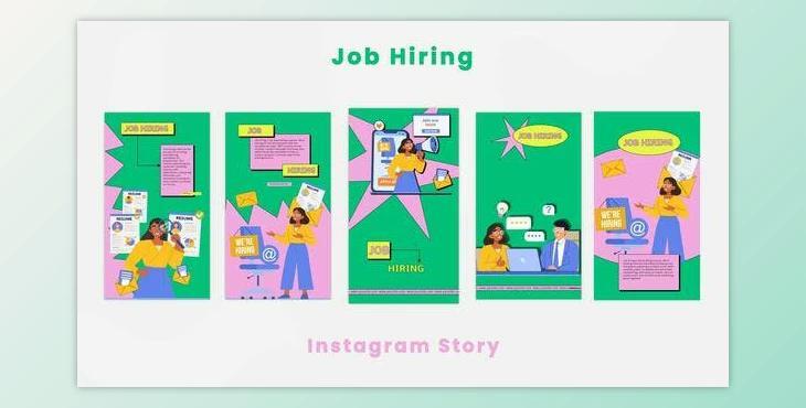 Job Hiring Instagram Story (Videohive 44334768) - AE Project
