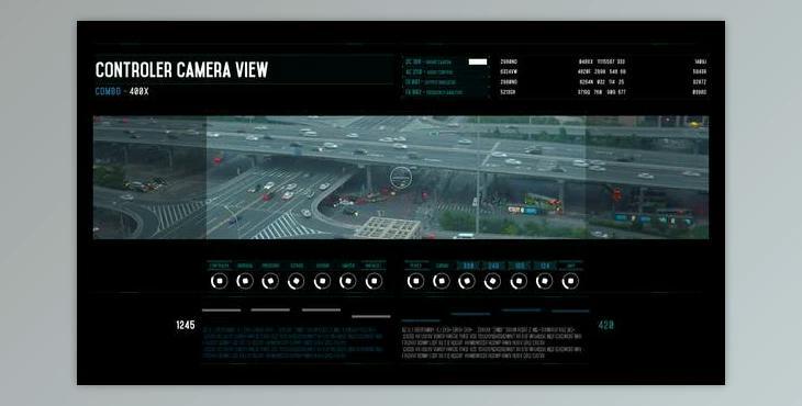 HUD Satelite Video (Videohive 50859818) - AE Project