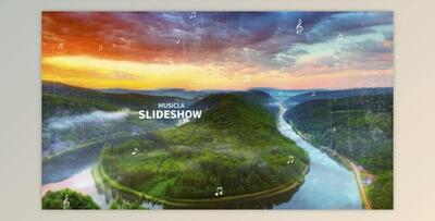 Musical Slideshow (Videohive 18767239) - AE Project