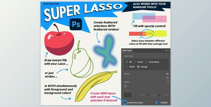Gumroad - Kyle's Super Lasso for Photoshop