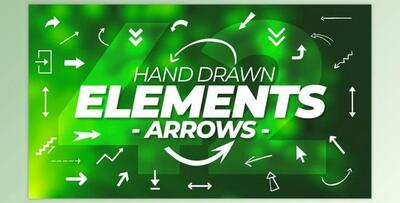 Hand Drawn Elements Kit V2 - Arrows (Motionarray 1026793)