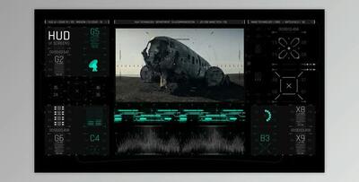 HUD UI Game Interface 05 (Videohive 54481552) - AE Project