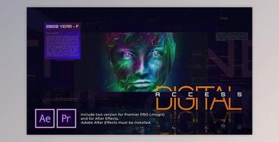 Digital Access Slideshow (Videohive 31832820) - PR Project