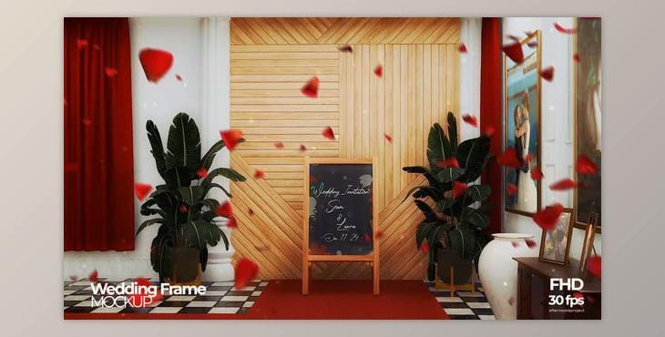 Wedding Invitation Frame Slide Show (Videohive 54880824) - AE Project
