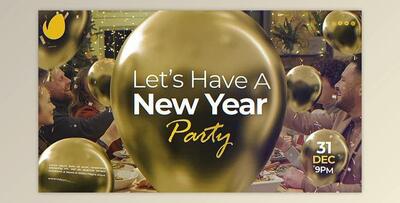 Lets Have A New Year Party (Videohive 42110269) - AE Project