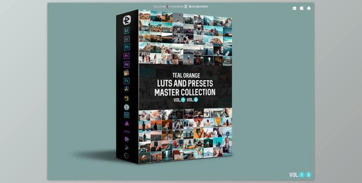 R – LUTs And Presets – Teal Orange MASTER COLLECTION Full