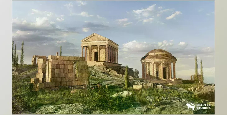 Unity Asset - Roman Temple Ruins