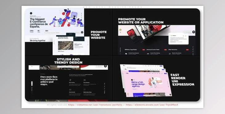 New Level Website Promo (Videohive 33994481) - AE Project