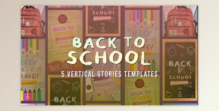 Back to School Stories (Videohive 54124029) - AE Project