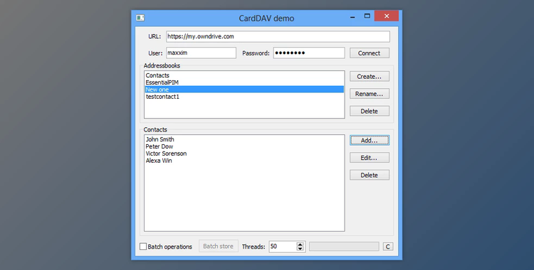 AstonSoft CardDAV Delphi Component v3.2 (04 Nov 2021) for D7-D11 Alexandria + CRACK