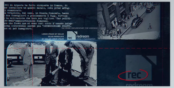 The Crime Documentary Photo Slide (Videohive 39657386) - AE Project