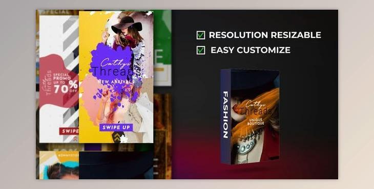 Fashion Promo Social Ad B112 (Videohive 33498365) - AE Project