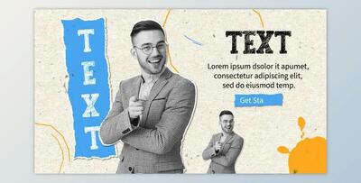 Funky Paper Slideshow (Videohive 36650602) - AE Project