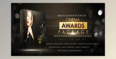 Cinema Award Transitions for After Effects (Videohive 14365603) - AE Project