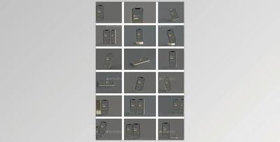 100 Smart Phone 12 Mockup Bundle GraphicRiver-29183061 (PSD)