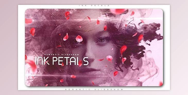 Ink Petals Romantic Slideshow (Videohive 21296043)